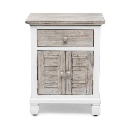 ISLAMORADA 1 DRAWER/2 DOOR NIGHTSTAND