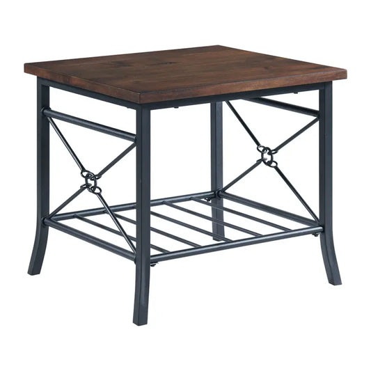 HARRISON SIDE TABLES BROWN