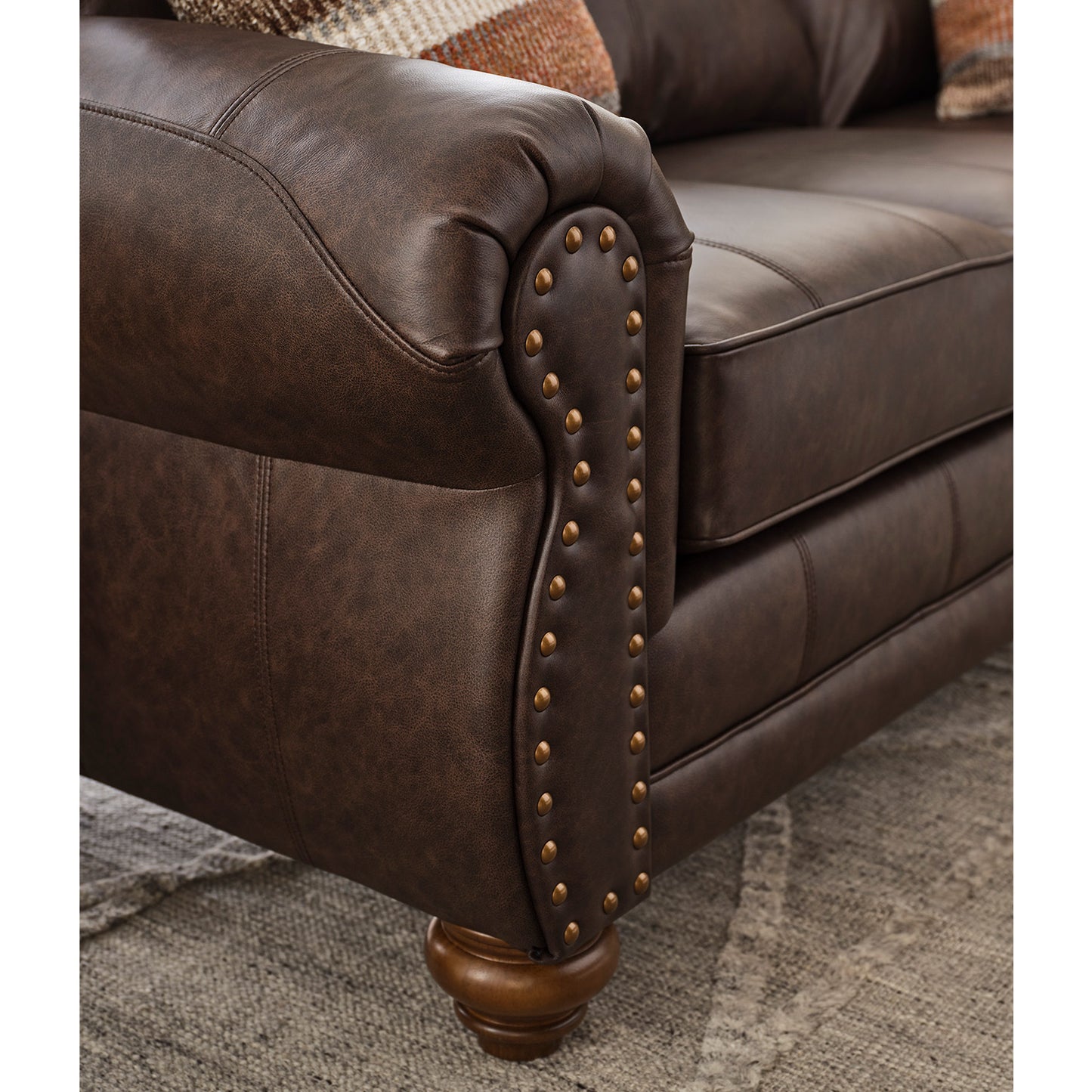 Noble Leather Sofa - Field & Stream Edition
