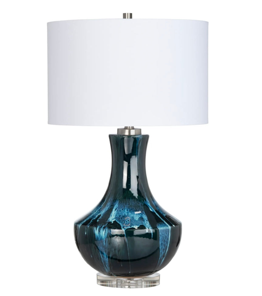 Maya Glazed Table Lamp-