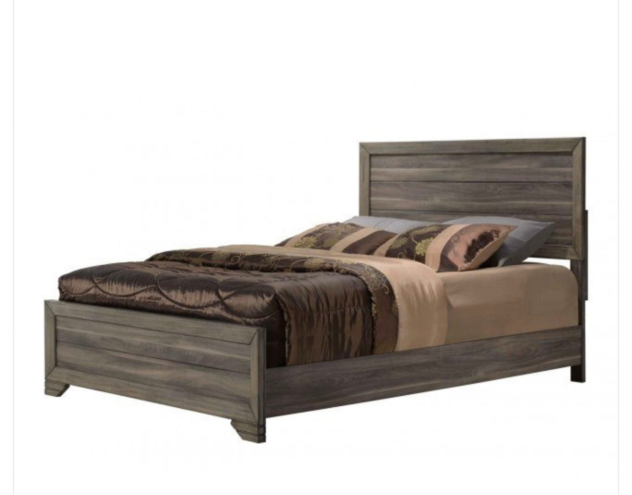 ASHVILLE DRIFTWOOD QUEEN BED