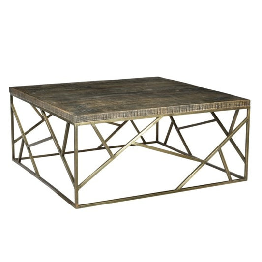 Bengal Manor Crazy Cut Iron Cocktail Table