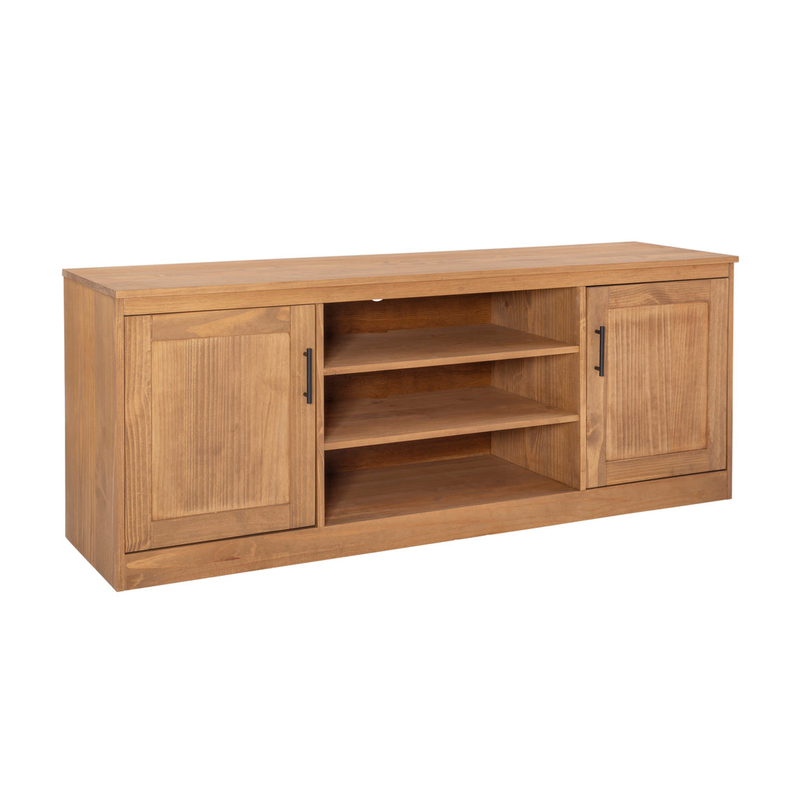 VINCENT NATURAL TV STAND 2 DOORS