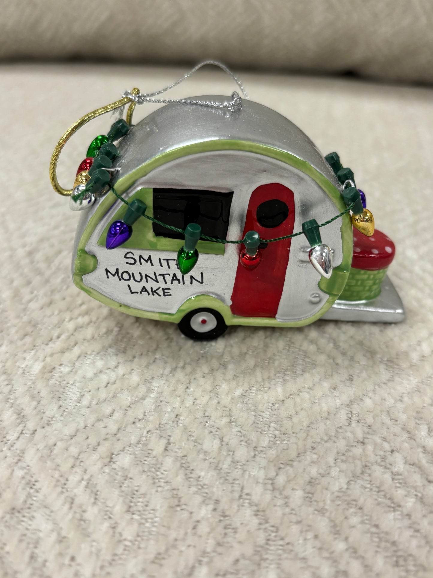 SML Camper ornament