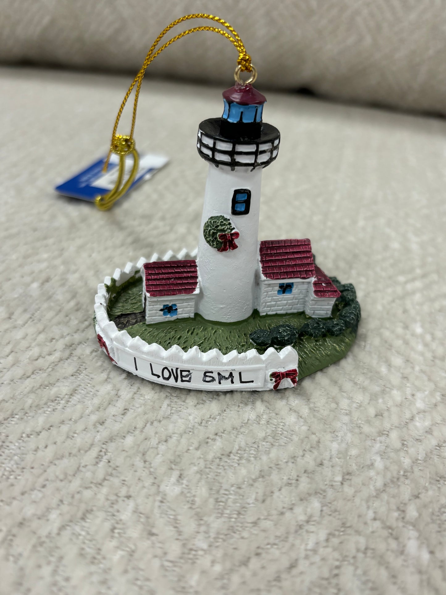 SML lighthouse ornamnent