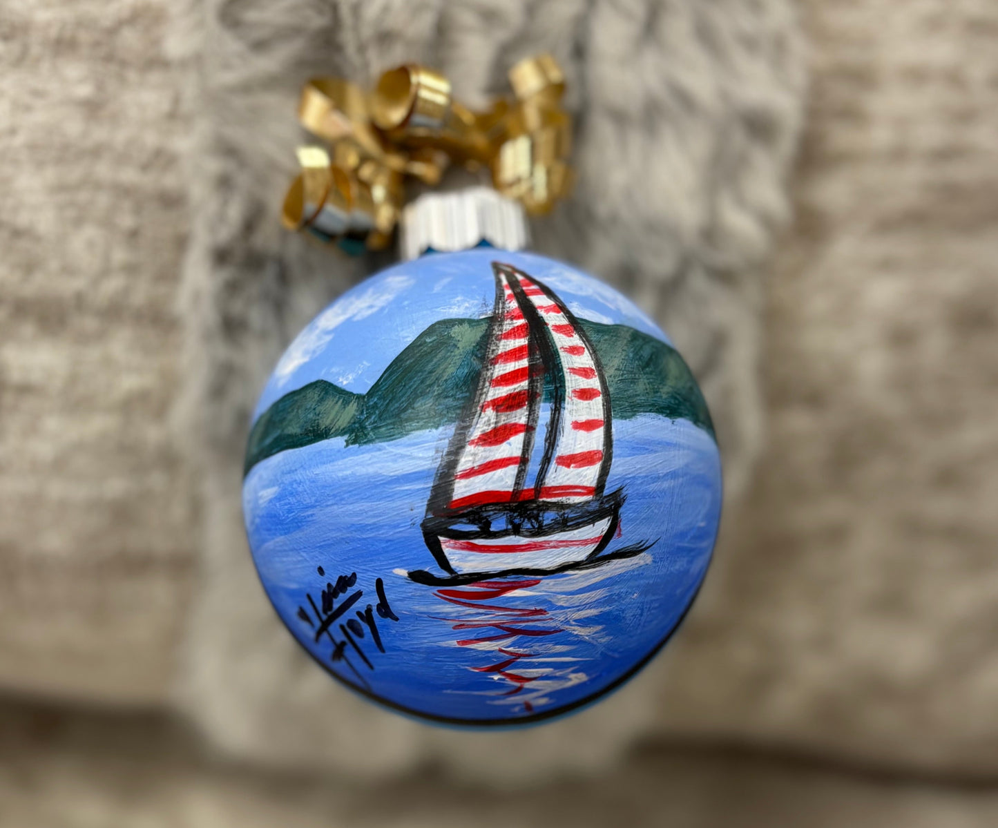 HANDPAINTED SML ORNAMENTS - SM