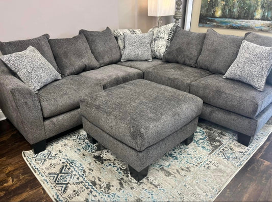 Tremont Slate Sectional (CLEARANCE)