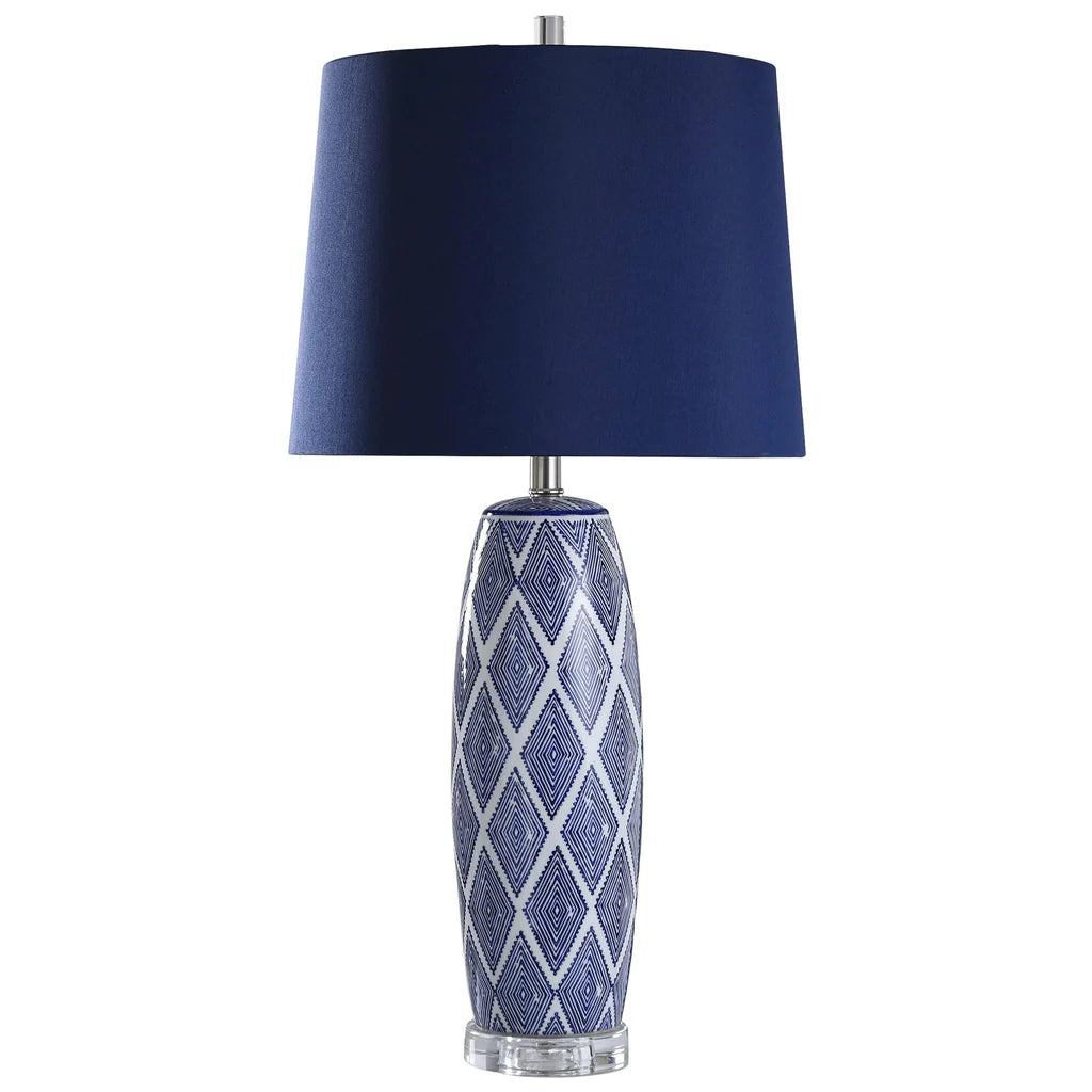 Alton Blue Ceramic Lamp