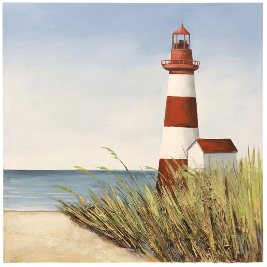 Lighthouse Signal Bay Canvas