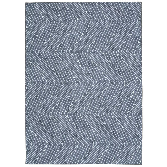 WASHABLE FULLER GREY & IVORY RUG