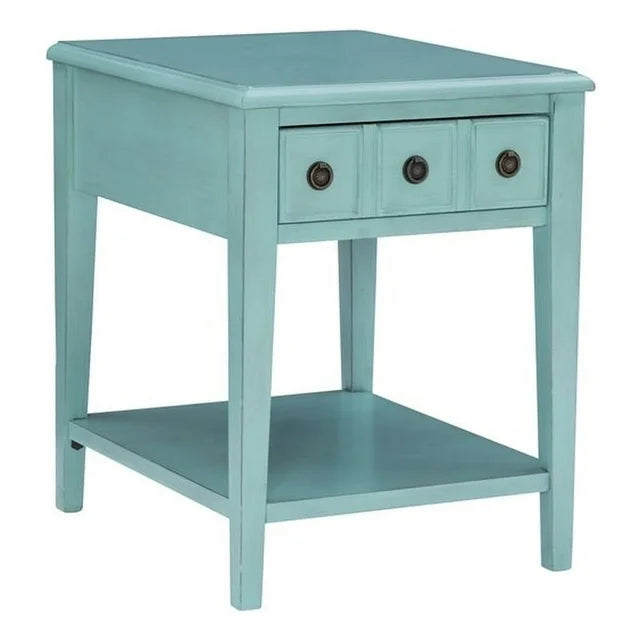 SADIE SIDE TABLE - TEAL