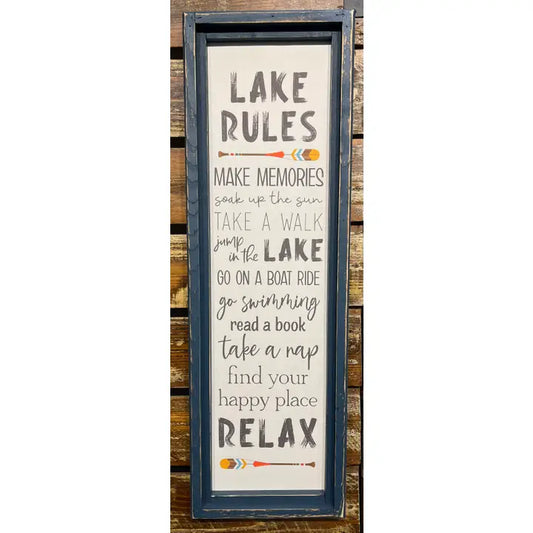 Canvas Lake Rules