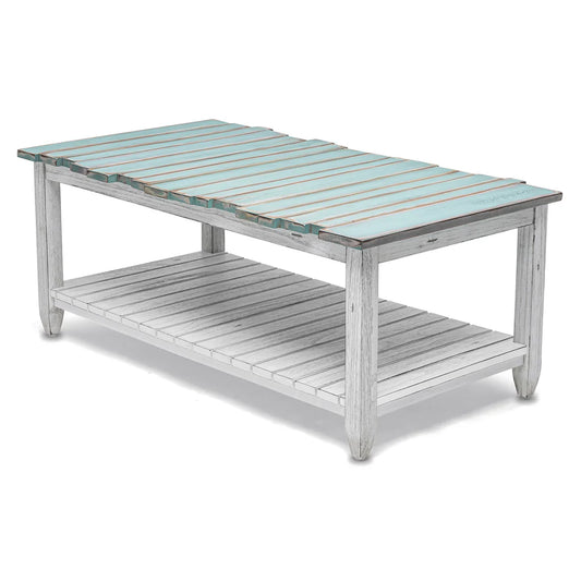 Picket Fence Coffee Table Blue