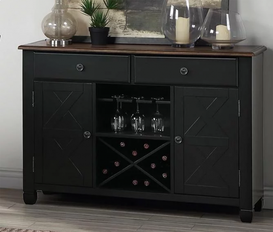 Prairie Point Server – Black