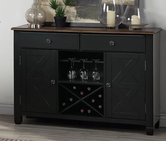 Prairie Point Server – Black