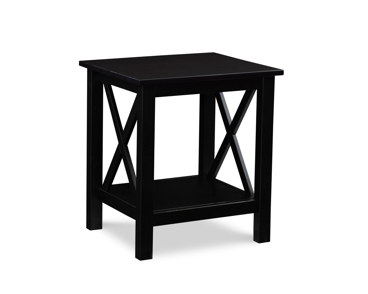 DOVER END TABLE BLACK