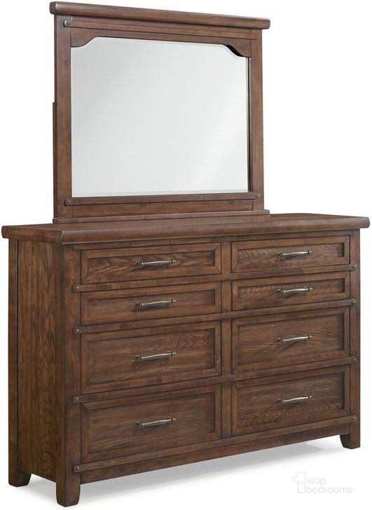 FAIRFAX COUNTY DRESSER WITH MIRROR