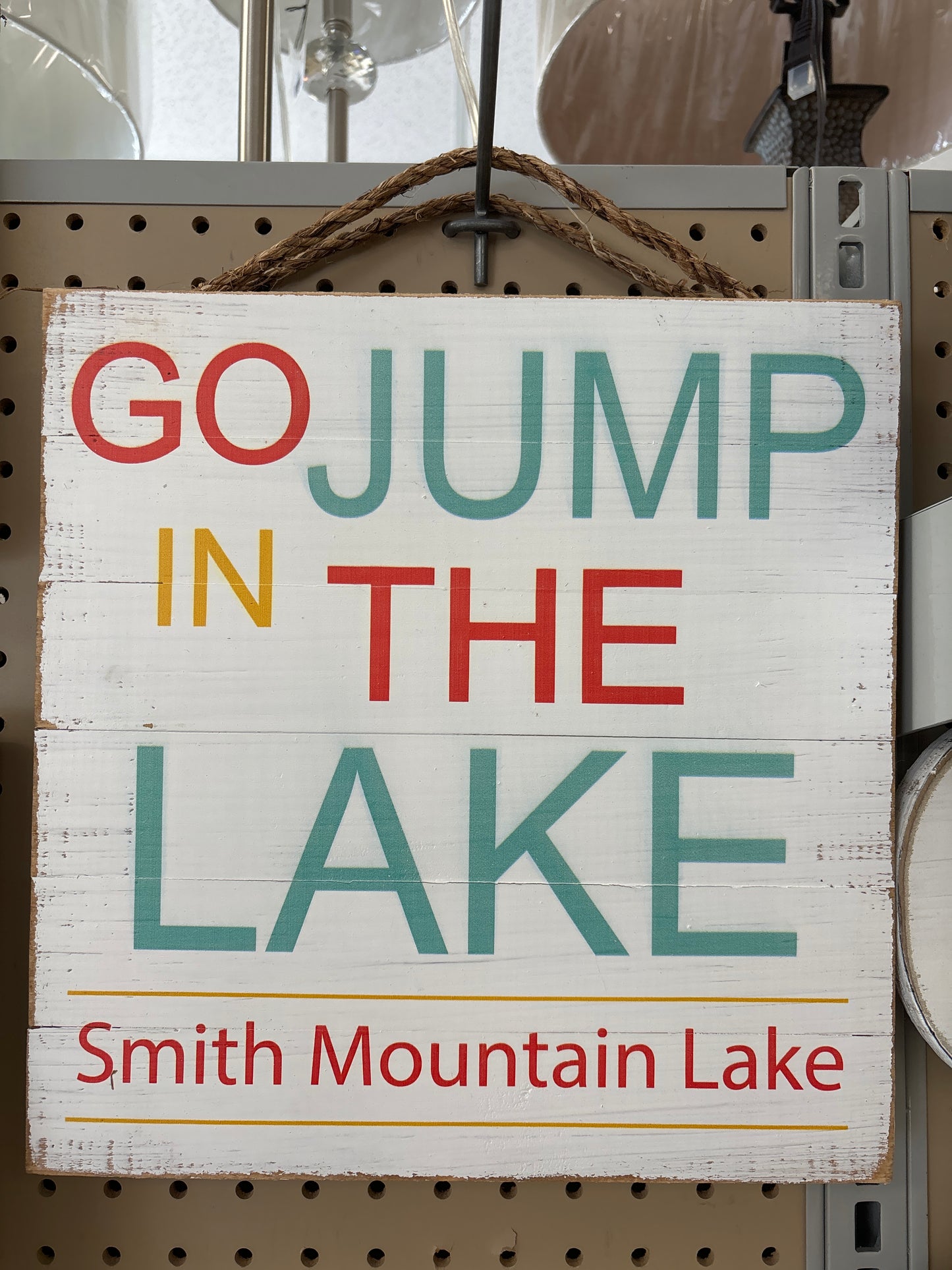 GO JUMP IN THE LAKE