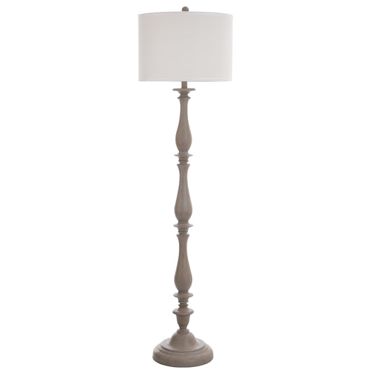 COOL GRAY Traditional Classic Floor Lamp