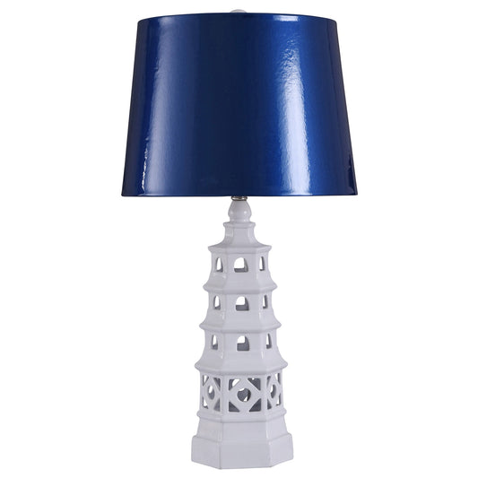 Pagoda White Lamp