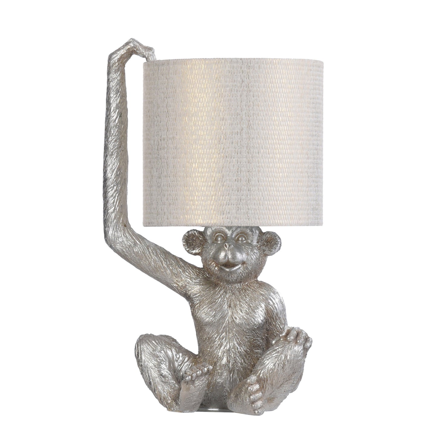 CHURCHILL SILVER TABLE LAMP