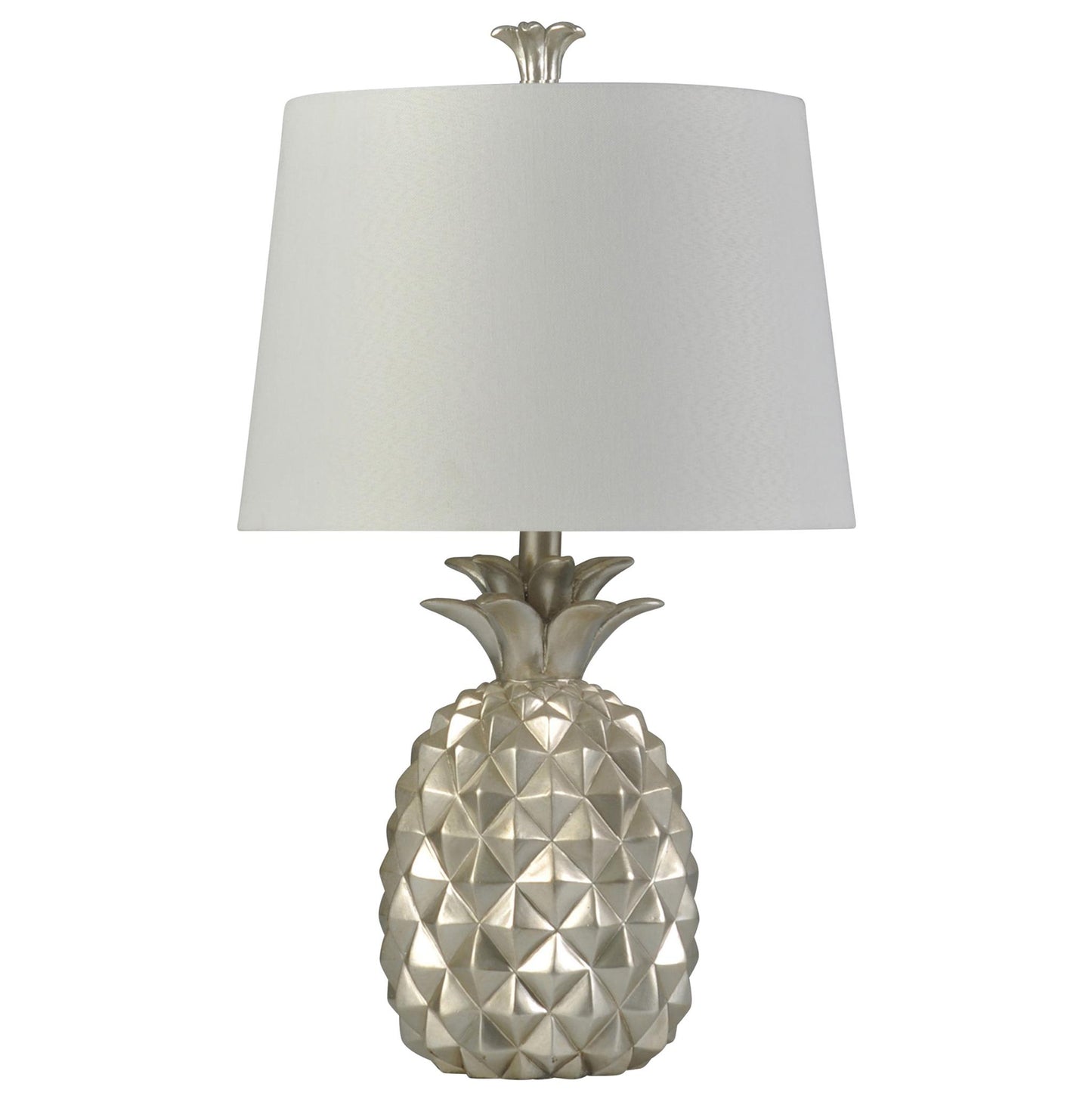 Silver Pineapple Lamp