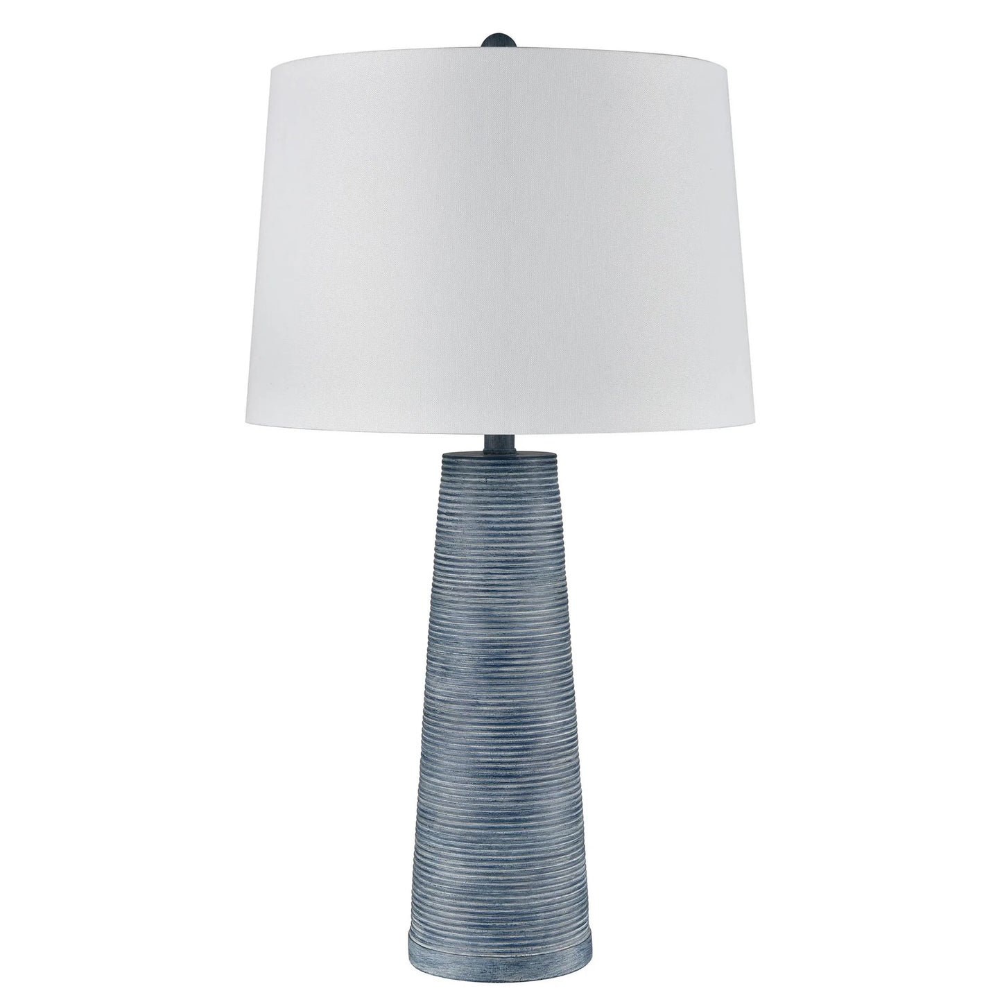 DENIM WASHED CONE TABLE LAMP