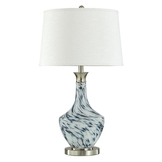 WAVECREST BLUE TABLE LAMP