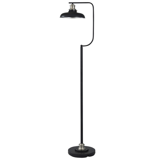 Arvin Silver Floor Lamp