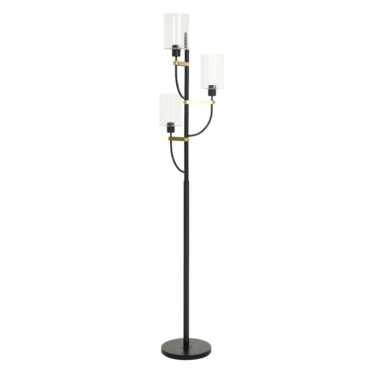 FIRELITE STEEL FLOOR LAMP