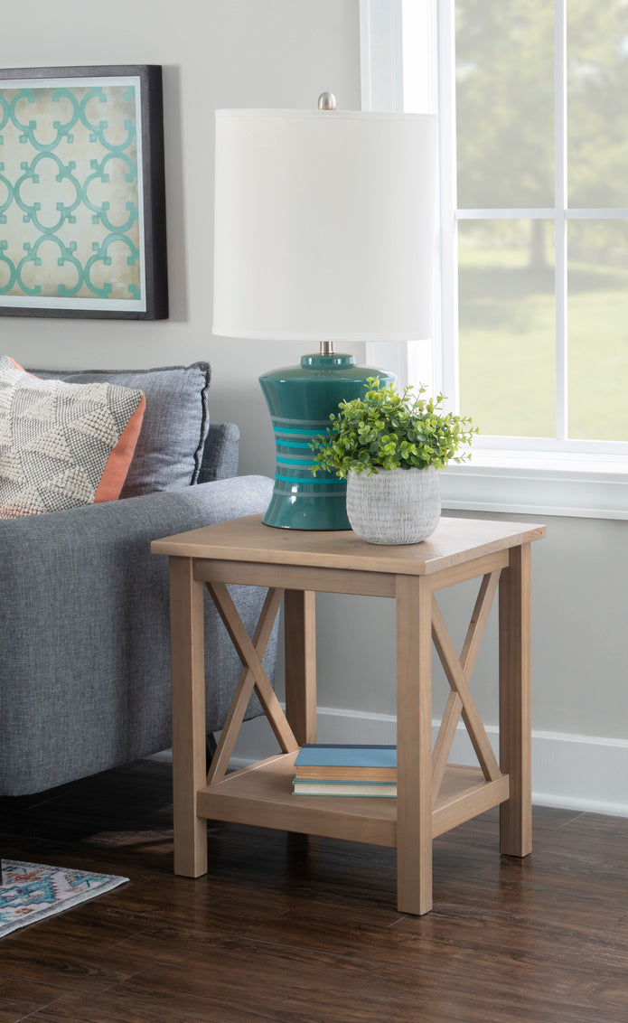 DOVER DRIFTWOOD END TABLE