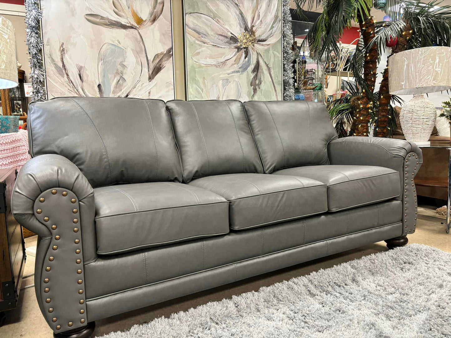 Noble Leather Sofa