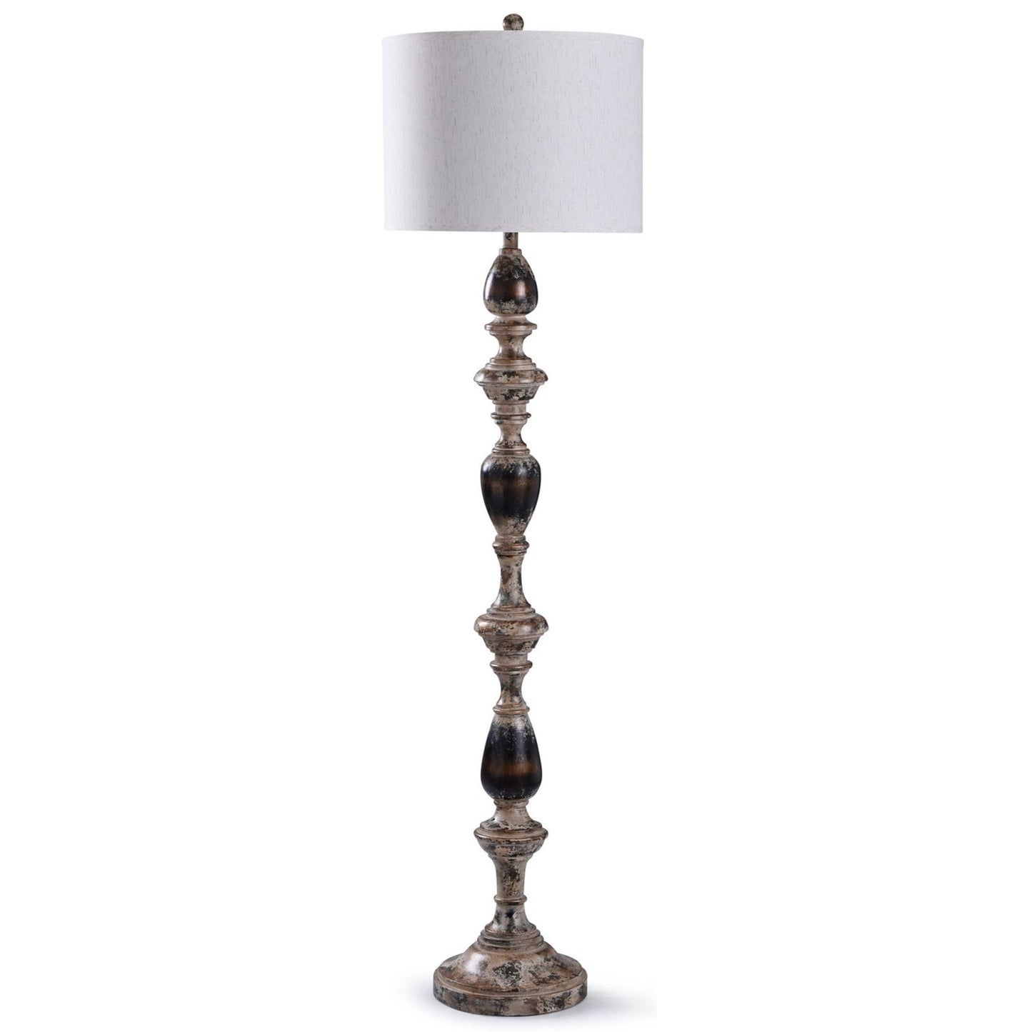 Bishop Cream Floor Lamp