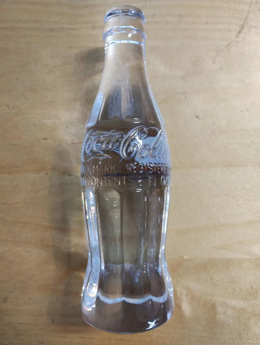 Crystal Coca Cola Bottle Solid