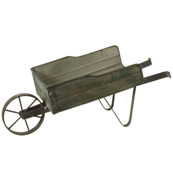 Mini Metal Wheelbarrow