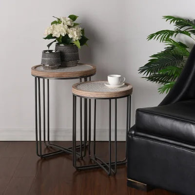 Ryder Set of 2 Nested Round Tables