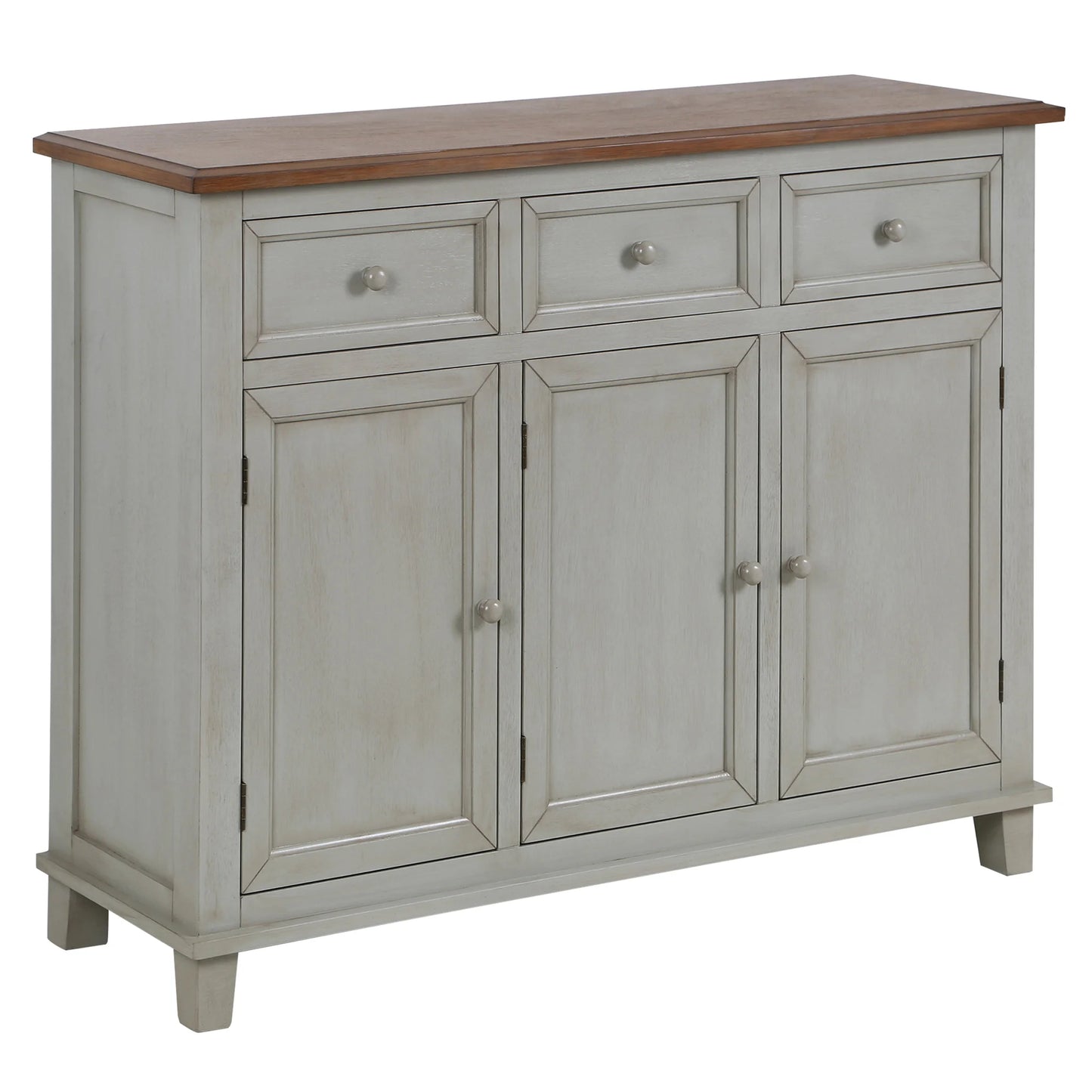 GRAY OAK CABINET