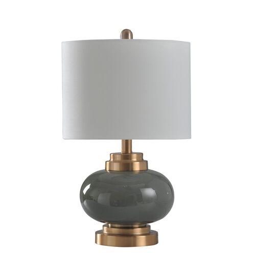 COPPER & GRAY TABLE LAMP