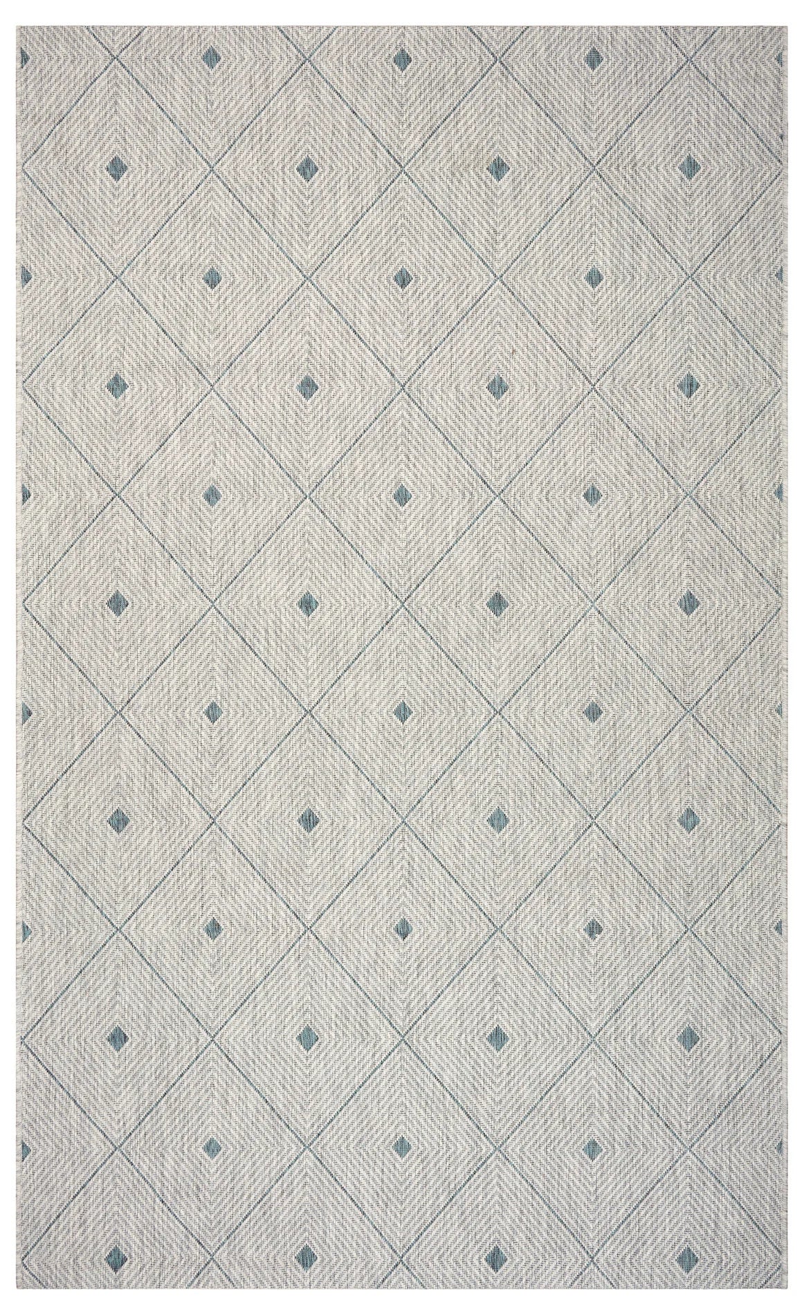 5' x 8' SUNSH Blue / Gray