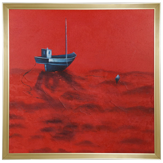RED WATER SAILBOAT