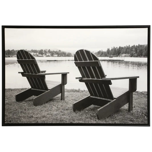RELAXING AT THE LAKE